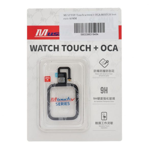 Ecran tactil MUTTBY + OCA pentru Apple Watch Series 6-40MM