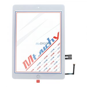 MUSTTBY ecran tactil + bandă adezivă + buton home iPad 6 - alb