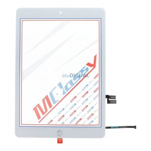 MUSTTBY ecran tactil + bandă adezivă + buton home iPad 9 - alb