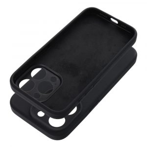 Husa SILICON 2mm pentru IPHONE 16 Plus neagra