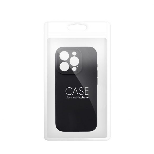 Husa SILICON 2mm pentru IPHONE 16 Plus neagra