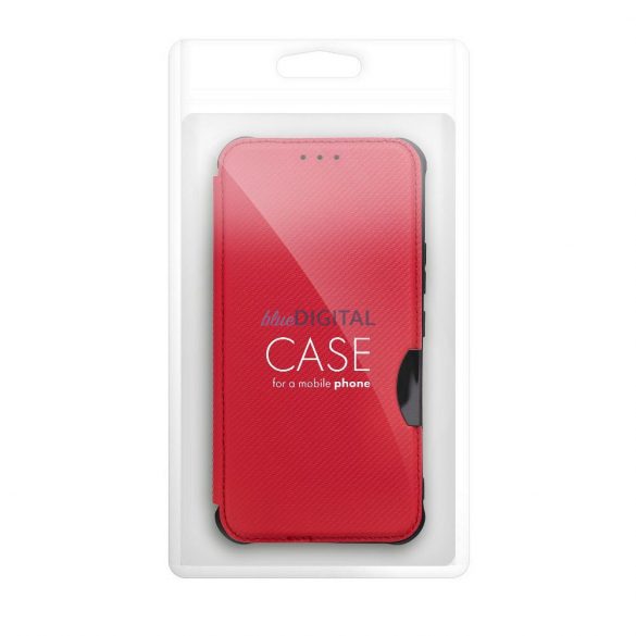 Carcasă de carte RAZOR Samsung Galaxy M12/A12 - roșu