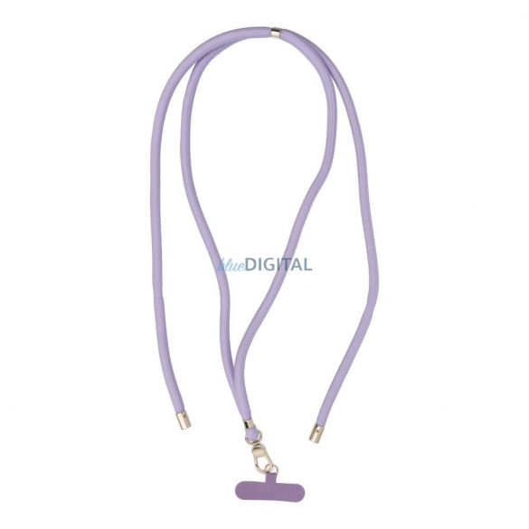 Curea de gât SWING 1.65m cu clapetă - violet