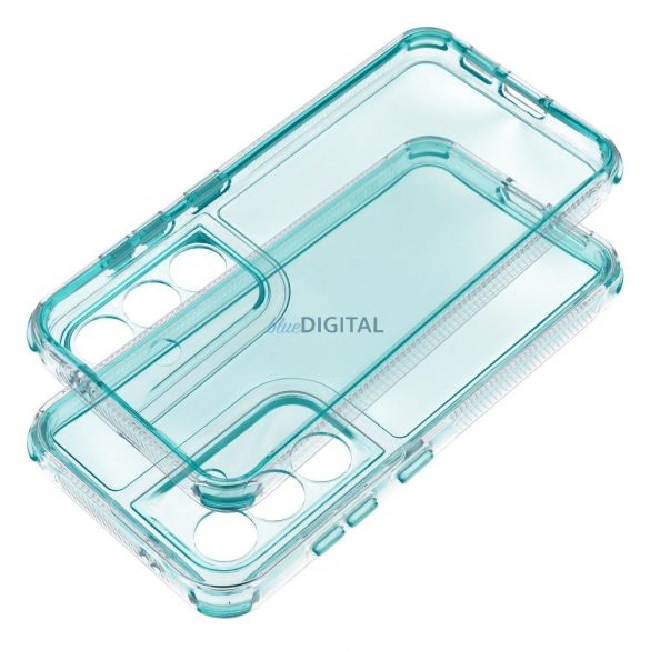 Carcasă MATRIX CLEAR Samsung Galaxy S20 FE / S20 FE 5G - albastru turcoaz