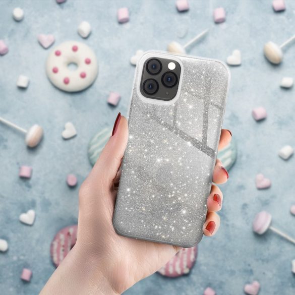 Husa SHINING pentru XIAOMI Redmi A3 4G argintie