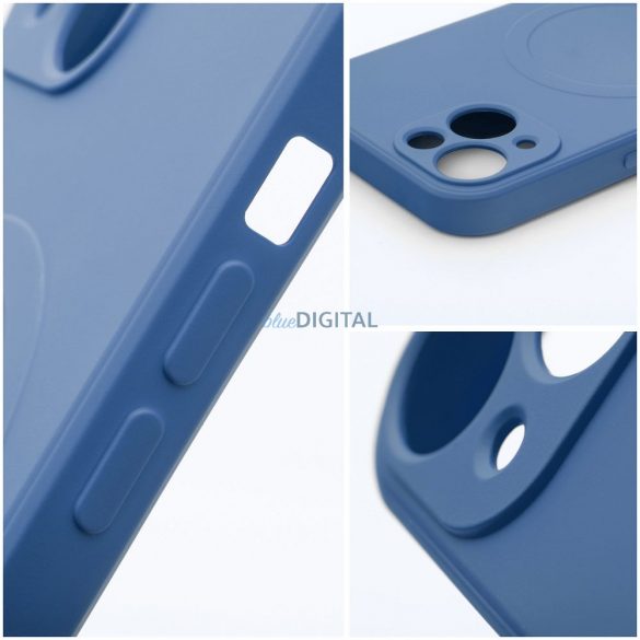 SILICONE MAG COVER Carcasă compatibilă MagSafe pentru iPhone 16 - albastru