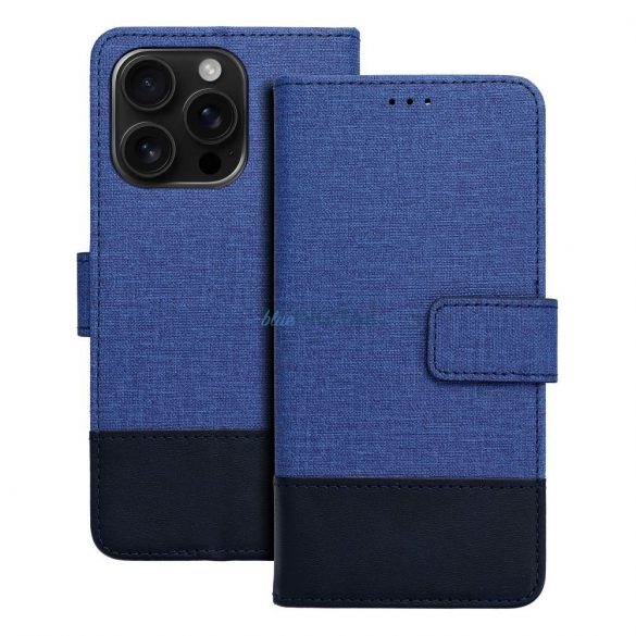 Husă de carte GOMMA Huawei P30 Lite - albastru