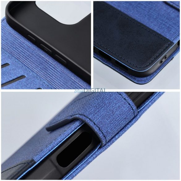 Husă de carte GOMMA Samsung Galaxy A50 - albastru