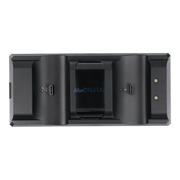 PS5 controler de încărcare dock dublu de încărcare P201 negru