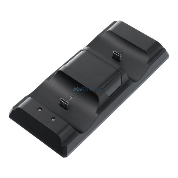 PS5 controler de încărcare dock dublu de încărcare P201 negru