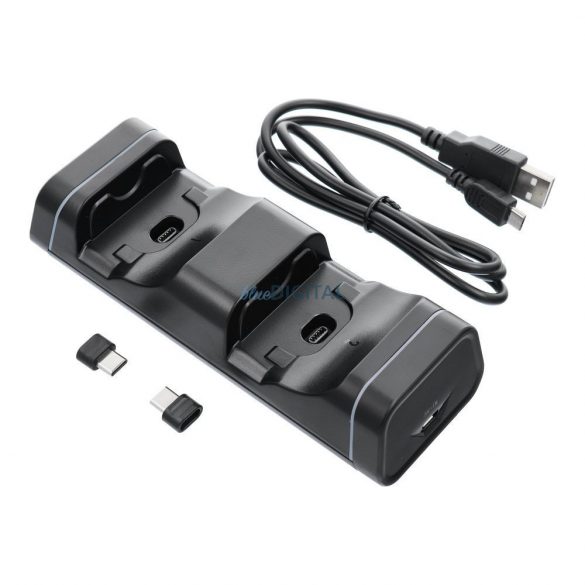 XBOX Seria X/S Controller de încărcare Dock dublu de încărcare TYX-0613B Negru