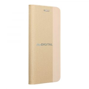 Carnet SENSITIV Samsung Galaxy A16 5G - culoare aurie