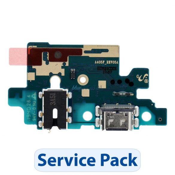 Panou conector încărcător (pachet de service din fabrică) Samsung Galaxy A40 (A405F) [GH96-12454A]