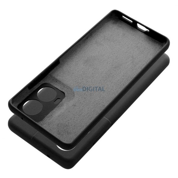 Carcasă SILICONE 2mm Motorola Moto G85 - negru