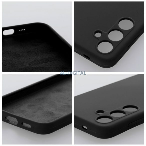 Carcasă SILICONE 2mm Motorola Moto G85 - negru