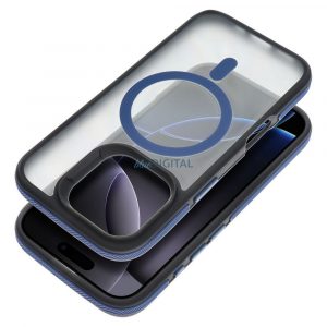 Carcasă compatibilă NEO MagSafe pentru iPhone 16 - albastru