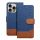 JEANS iPhone 16 Pro caz carte - albastru