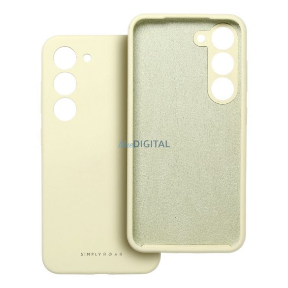 Roar Cloud Skin caz Samsung Galaxy A06 - galben deschis