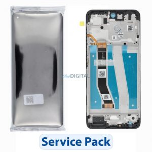 Ecran LCD (Pachet service din fabrică) Motorola Moto G14 [5D68C23075] - gri oțel