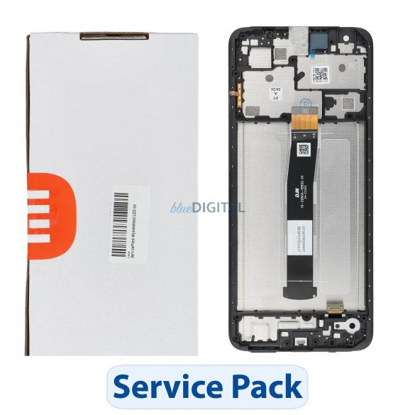 Ecran LCD (Factory ServicePack) Xiaomi Redmi 12C [5600010C3T00] - gri