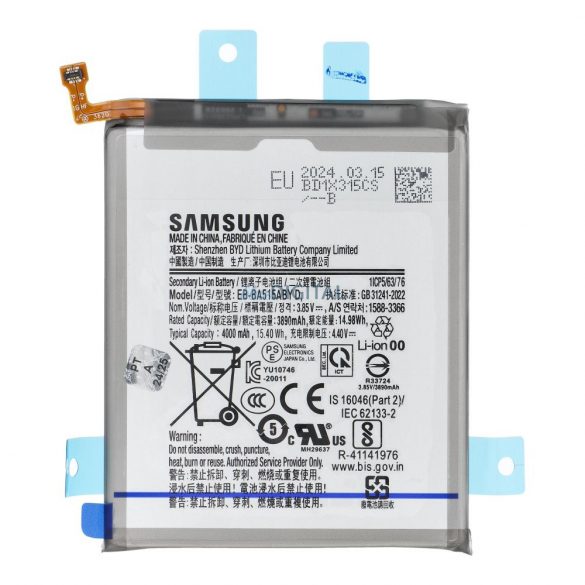 Baterie (Factory ServicePack) EB-BA515ABY Samsung Galaxy A51 A515 GH82-21668A