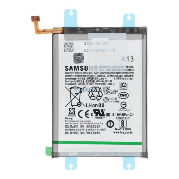 Baterie (ServicePack din fabrică) EB-BA217ABY Samsung Galaxy A13 5G [GH82-22989A]