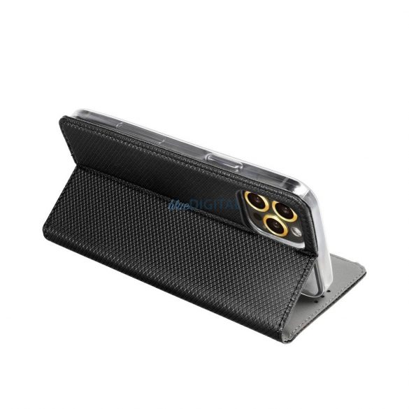 Carcasă de carte SMART CASE Motorola Moto G75 - negru