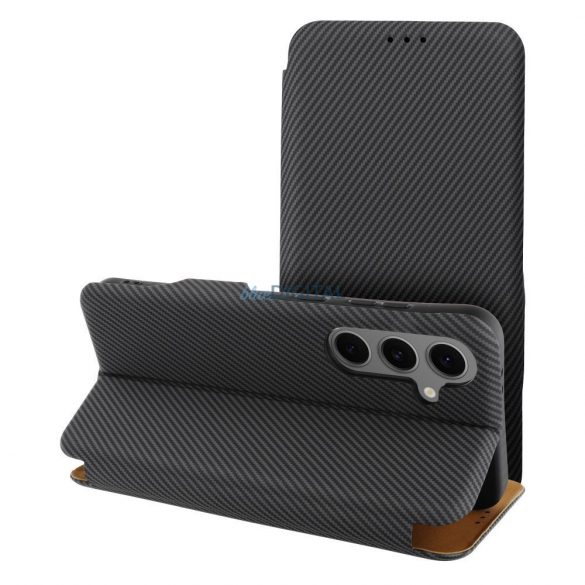 Carcasă cu deschidere FOLIO SIDE MAGNET Samsung Galaxy A16 4G/5G - gri