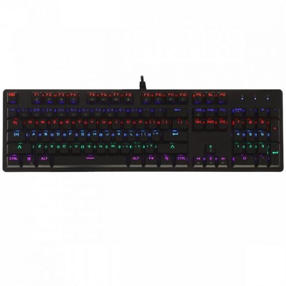 Tastatură mecanică cu LED AK-51 USB