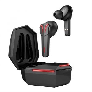 Căști Bluetooth TWS ART AP-TW-G10 GAMING cu microfon și stație de andocare cu tip C negru