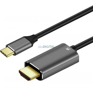 Cablu tip C tată la HDMI 2.0 tată 4K 60Hz ART oemC4-2 1,8 m