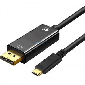 Cablu tip C tată la DisplayPort 1.4 tată 8K 60Hz ART oemC5-2 1,8m