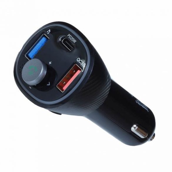 Transmițător FM MP3 bluetooth 5.0 + USB A QC3.0 + Typ C (total 38W) ART FM-73 ART