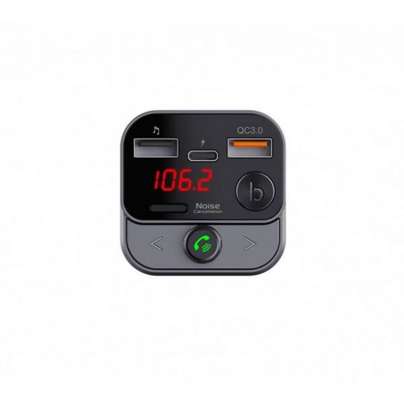 Transmițător FM MP3 bluetooth 5.0 + USB A QC3.0 + Tip C (total 30W) ART FM-84B