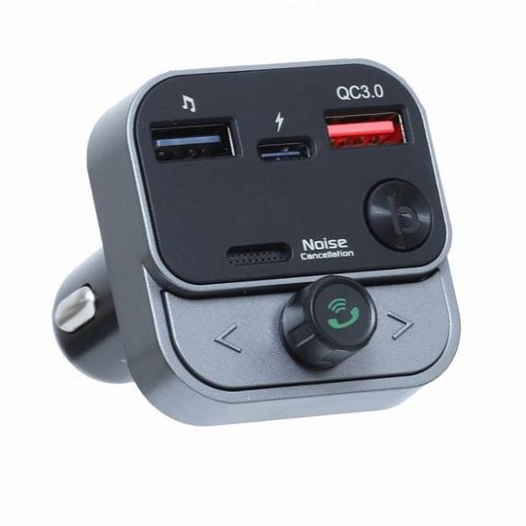 Transmițător FM MP3 bluetooth 5.0 + USB A QC3.0 + Tip C (total 30W) ART FM-84B