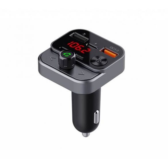 Transmițător FM MP3 bluetooth 5.0 + USB A QC3.0 + Tip C (total 30W) ART FM-84B