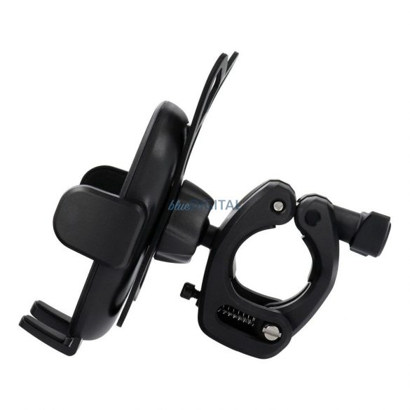 Suport telefon biciclete cu clema pentru ghidon H6-MB01 negru