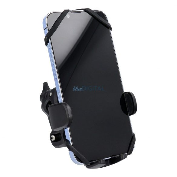 Suport telefon biciclete cu clema pentru ghidon H6-MB01 negru