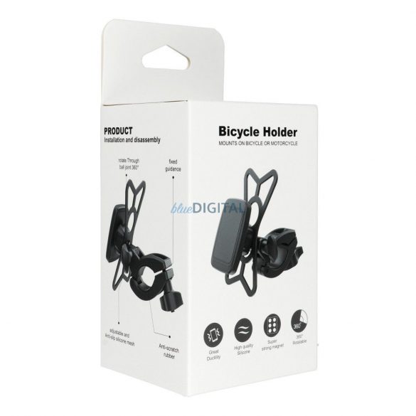 Suport magnetic pentru telefon biciclete M4S-MB3 negru