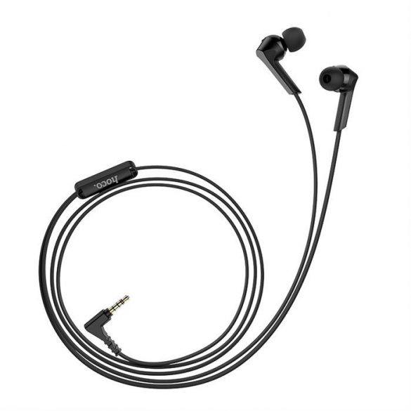 Căști HOCO Jack 3,5mm cu microfon Admire M72 negru