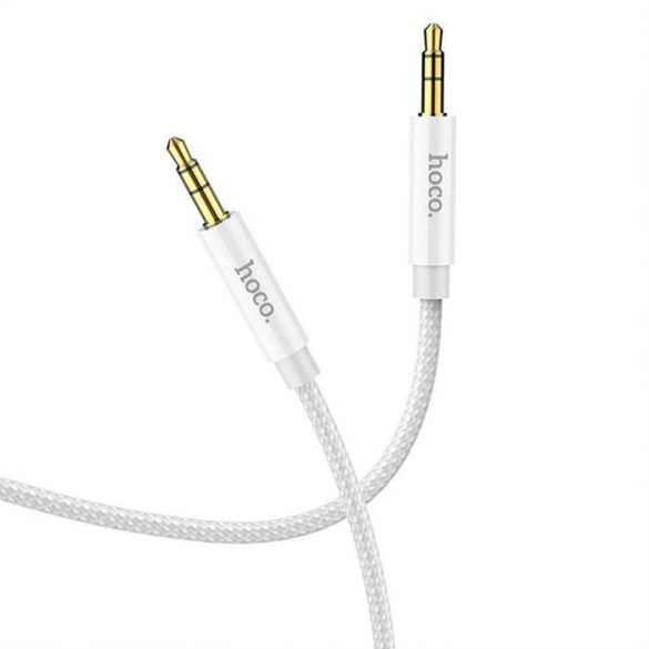 Cablu HOCO 3,5mm audio la Jack 3,5mm UPA19 1m argintiu