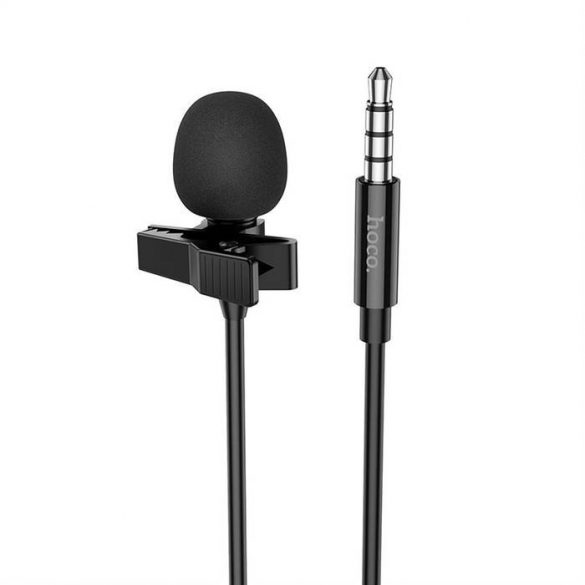 HOCO microfon pentru mobil mufă audio pentru Jack 3,5mm L14 negru