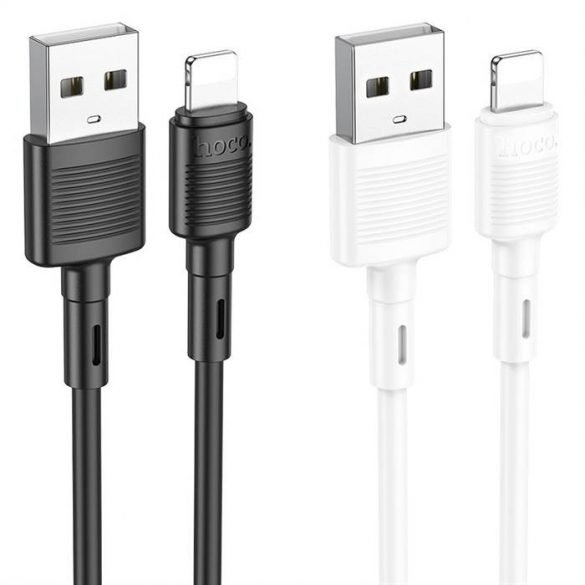 Cablu HOCO USB la iPhone Lightning 8-pini 2,4A Victory X83 1m negru