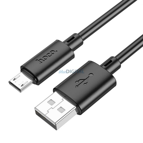 HOCO cablu USB la Micro 2,4A Gratified X88 negru