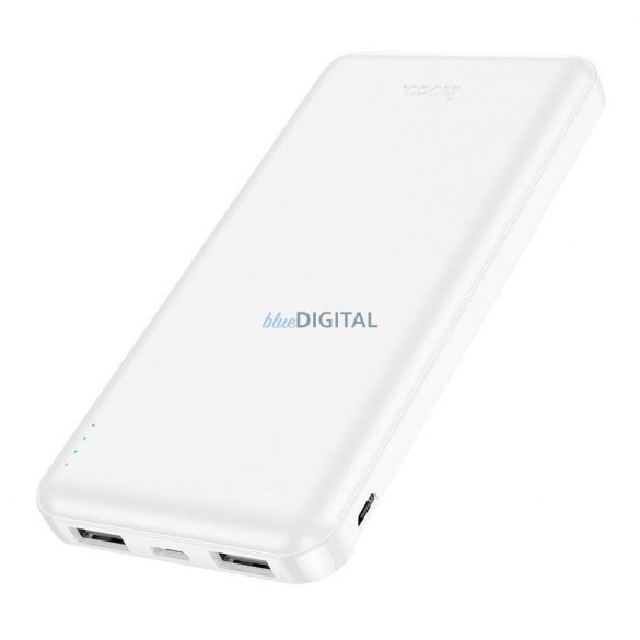 Hoco J100 powerbank 10000mAh 2.1A alb - alb