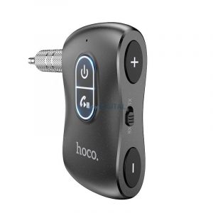 Transmițător HOCO FM bluetooth AUX E73 Pro Journey negru