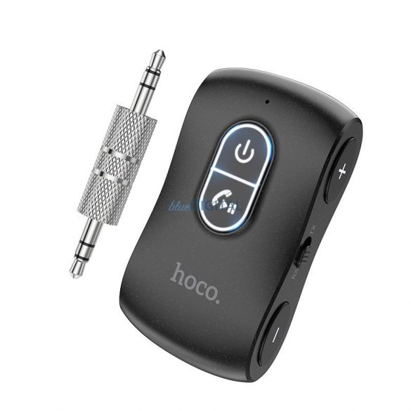 Transmițător HOCO FM bluetooth AUX E73 Pro Journey negru