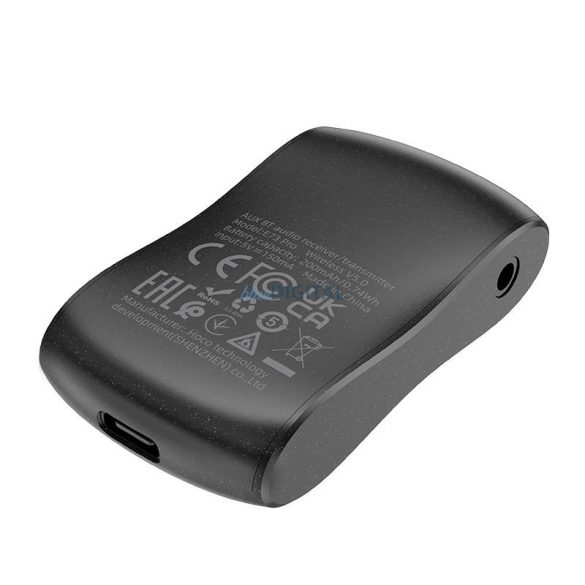 Transmițător HOCO FM bluetooth AUX E73 Pro Journey negru