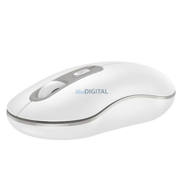 Mouse fără fir HOCO 2,4G DPI 1600 Platinium GM21 alb