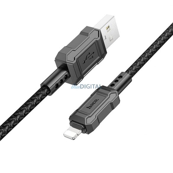 Cablu HOCO USB la iPhone Lightning 8-pini 2,4A Leader X94 negru